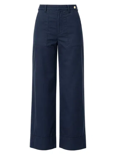 Callas Milano Sailor Wide Leg Pant In Blue