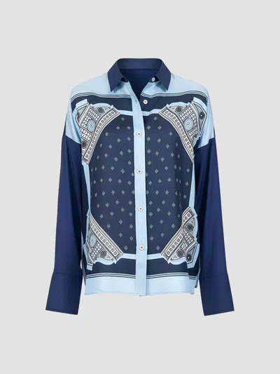 Callas Milano Women's Sirene Scarf-front Shirt