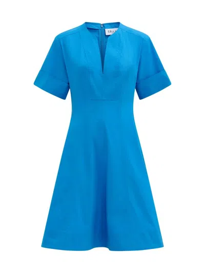 Callas Milano Women's Sora Flared Dress In Blue