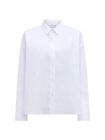 Callas Milano Sirene Scarf Back Shirt In Multi