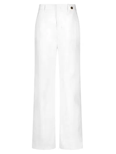 Callas Milano Women's Sydney Relaxed Style Pants In White