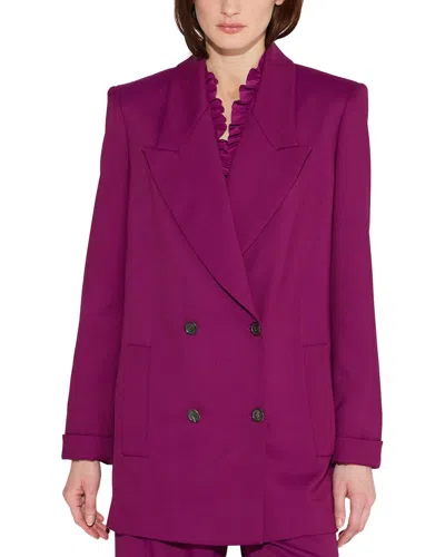 Câllas Callas New Vittoria Wool-blend Blazer In Pink