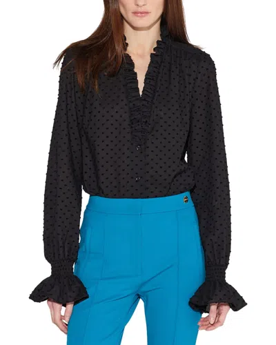 Câllas Callas Sade Classic Fit Shirt In Black