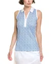 Callaway 1/4-zip Polo Shirt In Blue