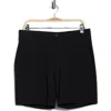 Callaway 8-inch Flat Front Golf Shorts In Black