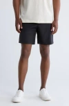 Callaway 9-inch Solid Flat Front Golf Shorts In Caviar