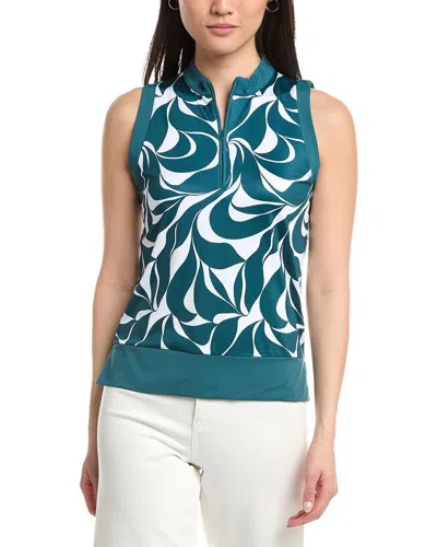 Callaway Abstract Swirl Top In Green