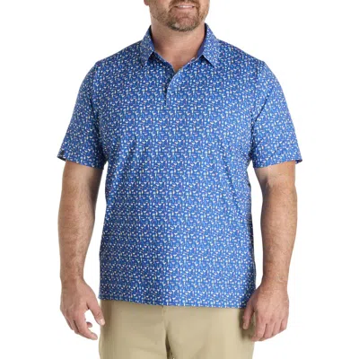 Callaway Big & Tall Cocktail Print Performance Polo Shirt