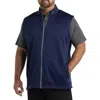 Callaway Big & Tall Zip-front Fleece Vest In Peacoat