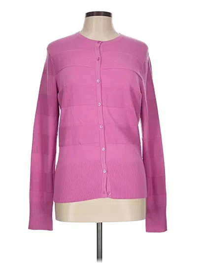Pre-owned Callaway Cardigan Sweater In Pink