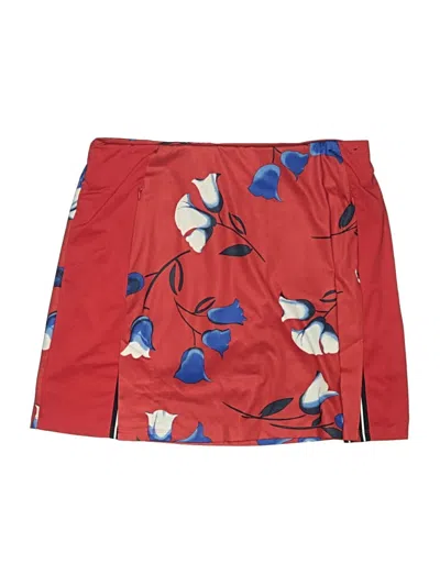Pre-owned Callaway Casual Skirt In Red