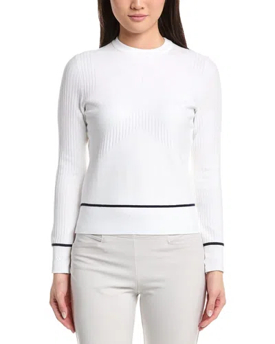 Callaway Chev Sweater In White