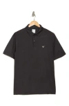 Callaway Swing Tech Solid Polo Shirt In Black