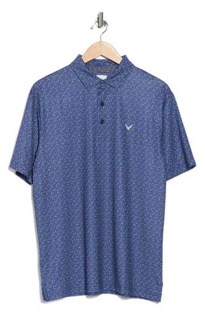 Callaway Confetti Chevron Golf Polo