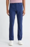 Callaway Five-pocket Straight Leg Pull-on Pants In Blue
