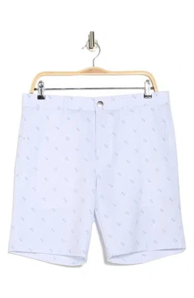 Callaway Flat Front Golf Shorts In Bright White