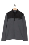 Callaway Fleece Half Zip Sweatshirt In Black