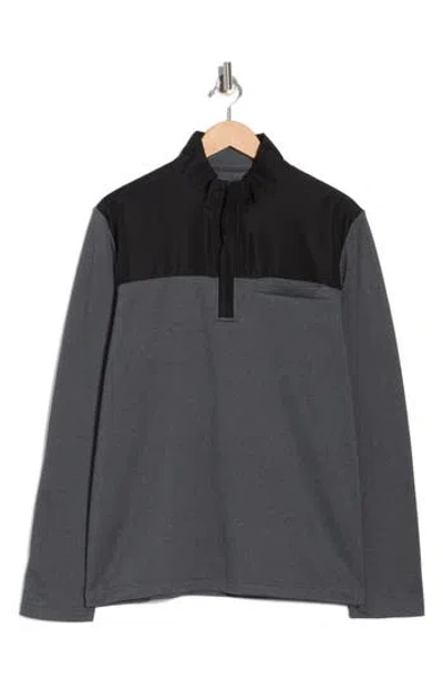 Callaway Fleece Half Zip Sweatshirt In Black