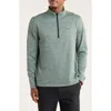 Callaway Fleece Quarter Zip Golf Base Layer In Green