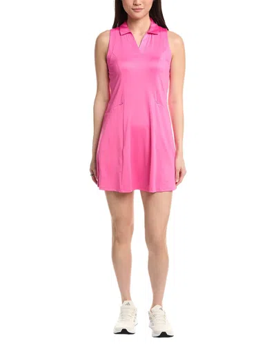 Callaway Flounce Dress In Pink