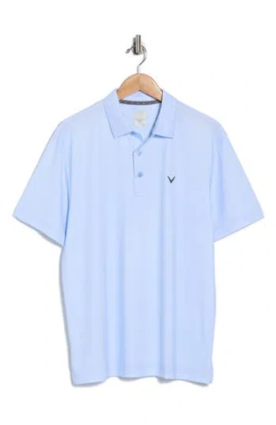 Callaway Foulard Geometric Golf Polo In Blue