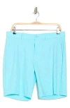 Callaway Golf ® 9" Flat Front Golf Shorts In Blue Radiance