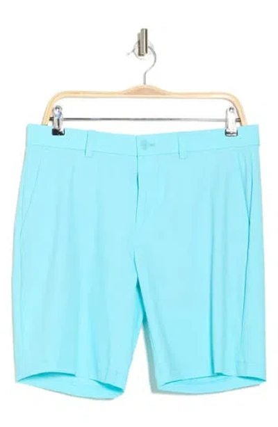Callaway Golf ® 9" Flat Front Golf Shorts In Blue Radiance
