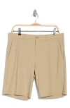 Callaway Golf ® 9" Flat Front Golf Shorts In Chinchilla