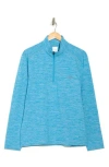 Callaway Golf ® Lux Touch 1/4 Zip Long Sleeve Pullover In Blue