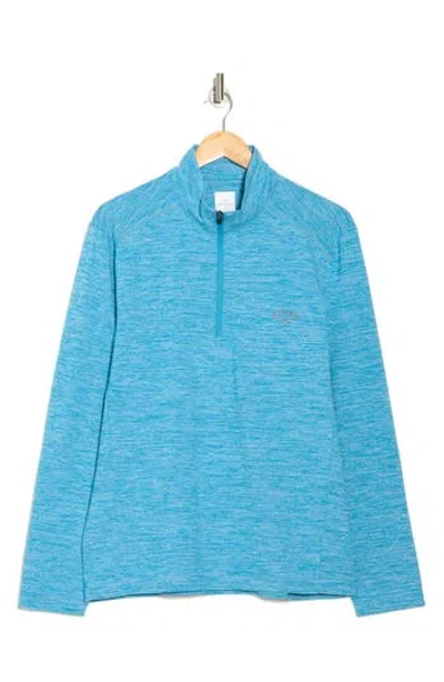 Callaway Golf ® Lux Touch 1/4 Zip Long Sleeve Pullover In Blue