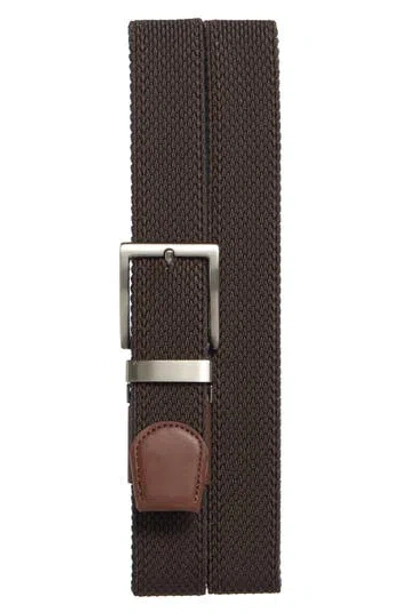 Callaway Golf ® Mark N David Woven Elastic Belt In Brown