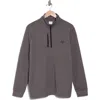 Callaway Golf ® Ottoman Heather Quarter Zip Golf Pullover In Quiet Shade Heather
