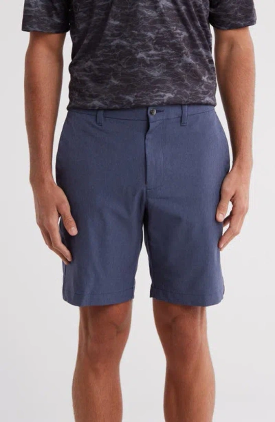 Callaway Golf Textured Stretch Shorts In Blue