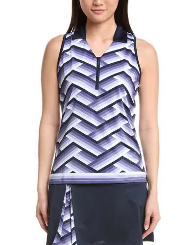 CALLAWAY CALLAWAY GRADIENT STRIPE TOP