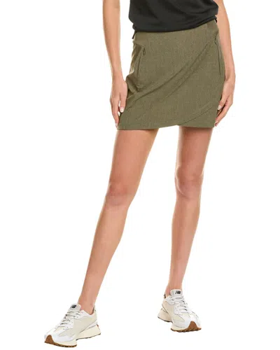 Callaway Heather Perforated Skort In Green