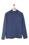 Callaway Heathered Hooded Pullover In Blue