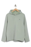 Callaway Heathered Hooded Pullover In Green