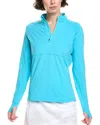 Callaway Lightweight Knit 1/4-zip In Blue