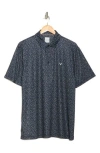 Callaway Linear Chevron Golf Polo In Black