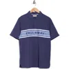 Callaway Logo Colorblock Golf Polo In Blue