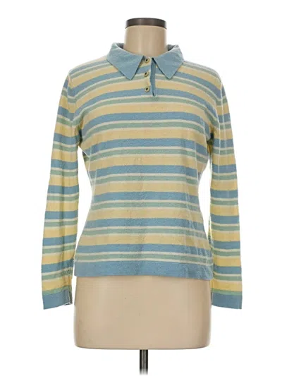 Pre-owned Callaway Long Sleeve Polo Shirt In Blue