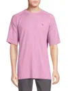 Callaway Men's Logo Long Sleeve Tee In Light Pink