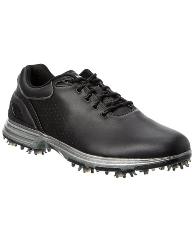 Callaway Newport Leather Golf Shoe In Black
