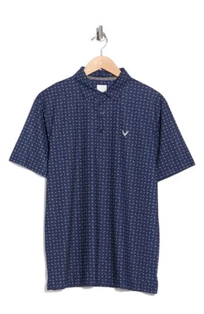 Callaway Polo Top In Blue