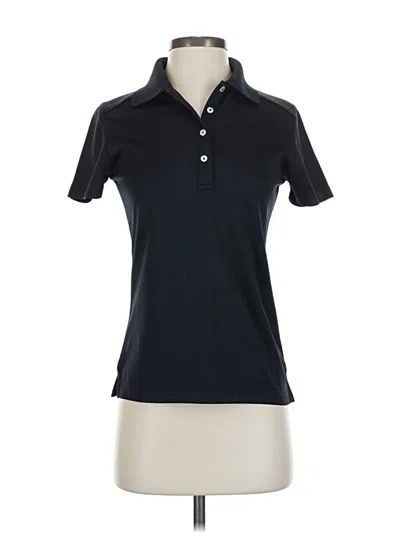 Pre-owned Callaway Short Sleeve Polo Shirt In Black