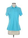 Callaway Short Sleeve Polo Shirt In Blue