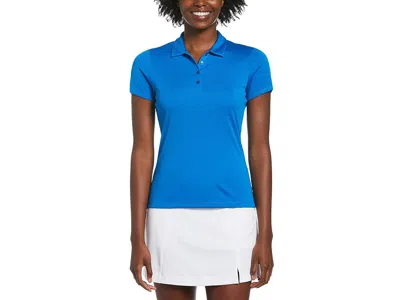 Callaway Short Sleeve Tournament Polo In Blue