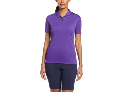 Callaway Short Sleeve Tournament Polo In Purple