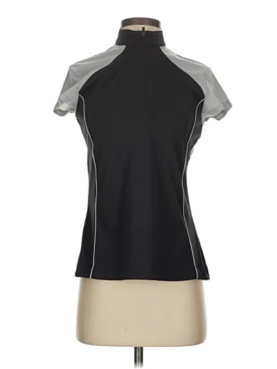 Pre-owned Callaway Short Sleeve Turtleneck In Black