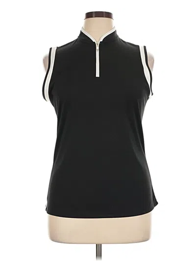 Pre-owned Callaway Sleeveless Blouse In Black